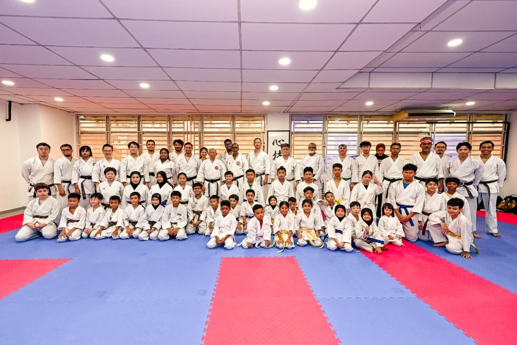 Training at the Dojo Grand Opening